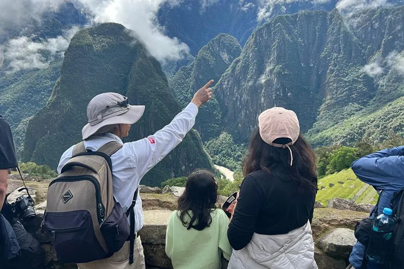 Moitra Saptarshi's journey in Peru